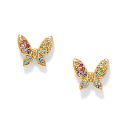 Enchanting Gem Butterfly Earrings