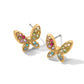 Enchanting Gem Butterfly Earrings