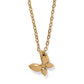 Enchanting Gem Butterfly Necklace