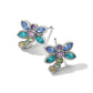 Enchanting Gem Dragonfly Earrings