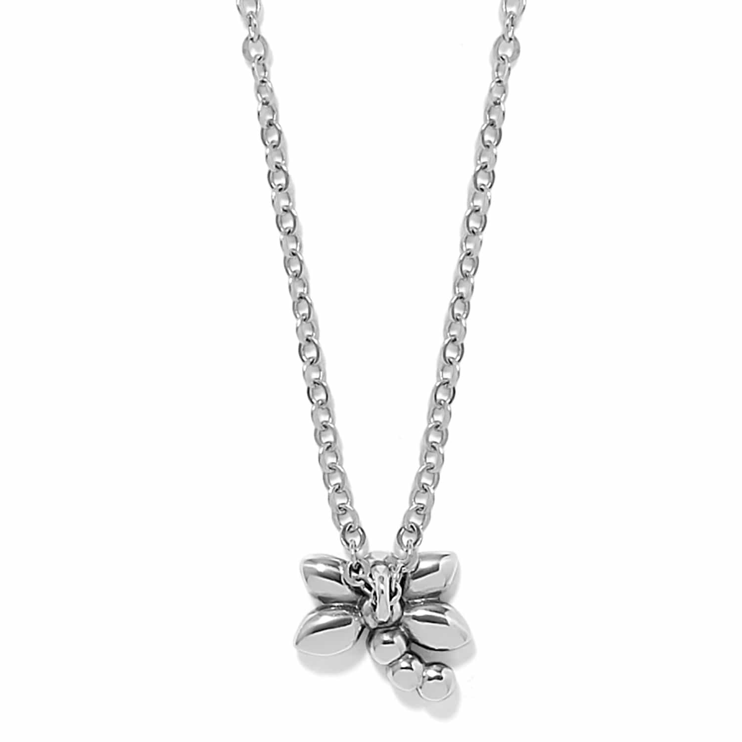 Enchanting Gem Dragonfly Necklace silver 2