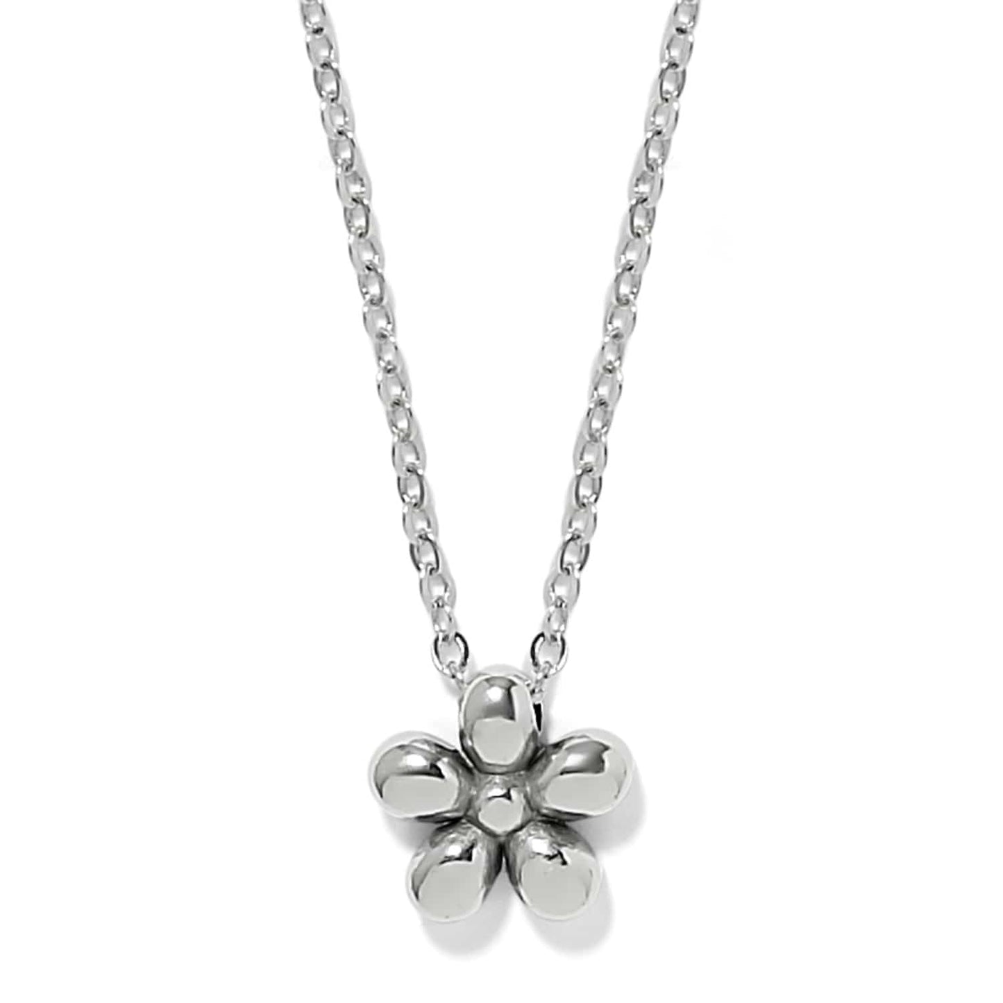 Enchanting Gem Flower Necklace