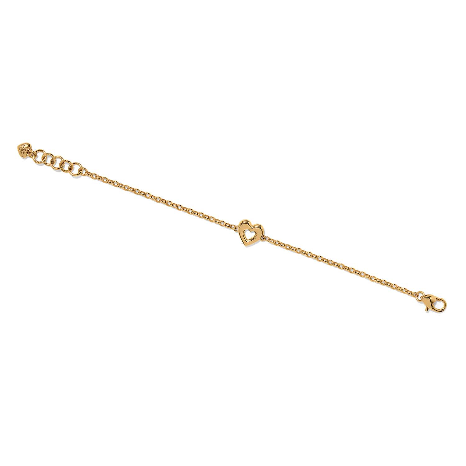 Enchanting Gem Heart Bracelet gold-multi 2