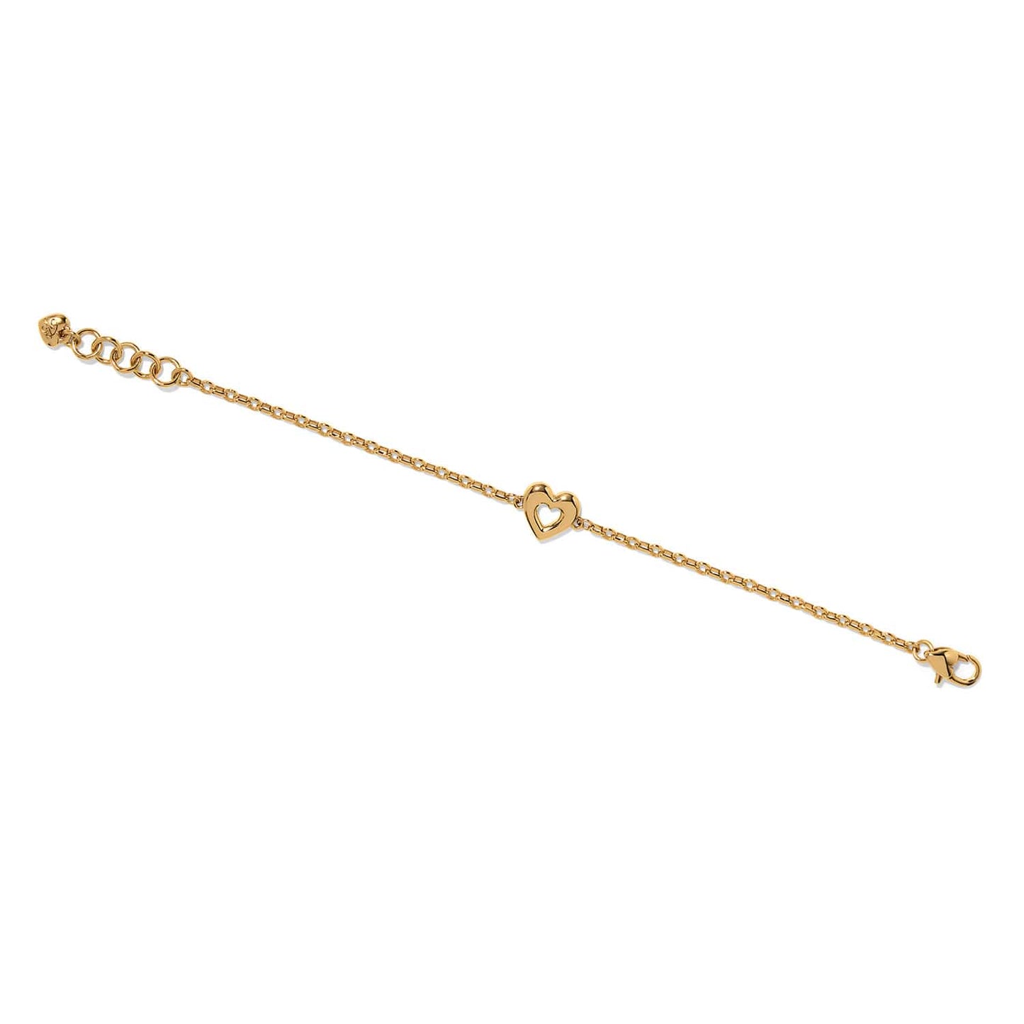 Enchanting Gem Heart Bracelet