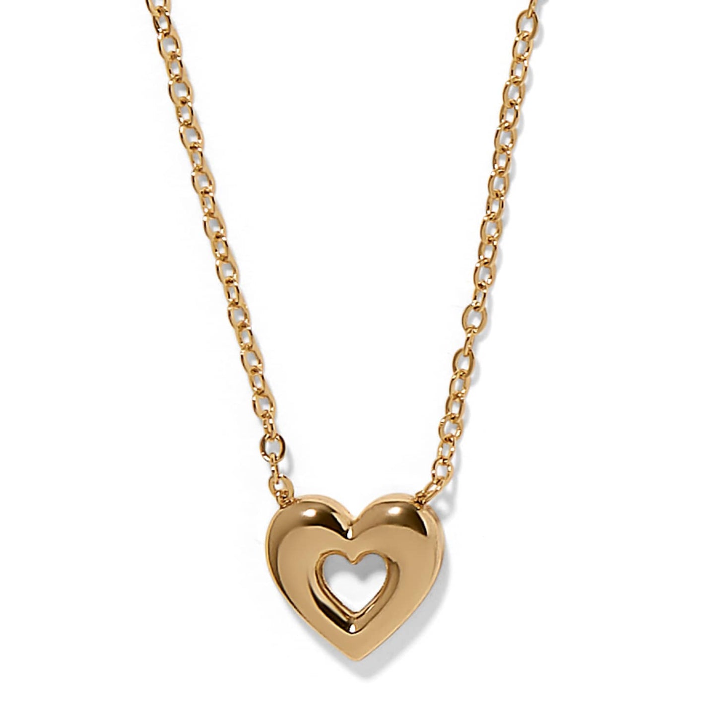 Enchanting Gem Heart Necklace
