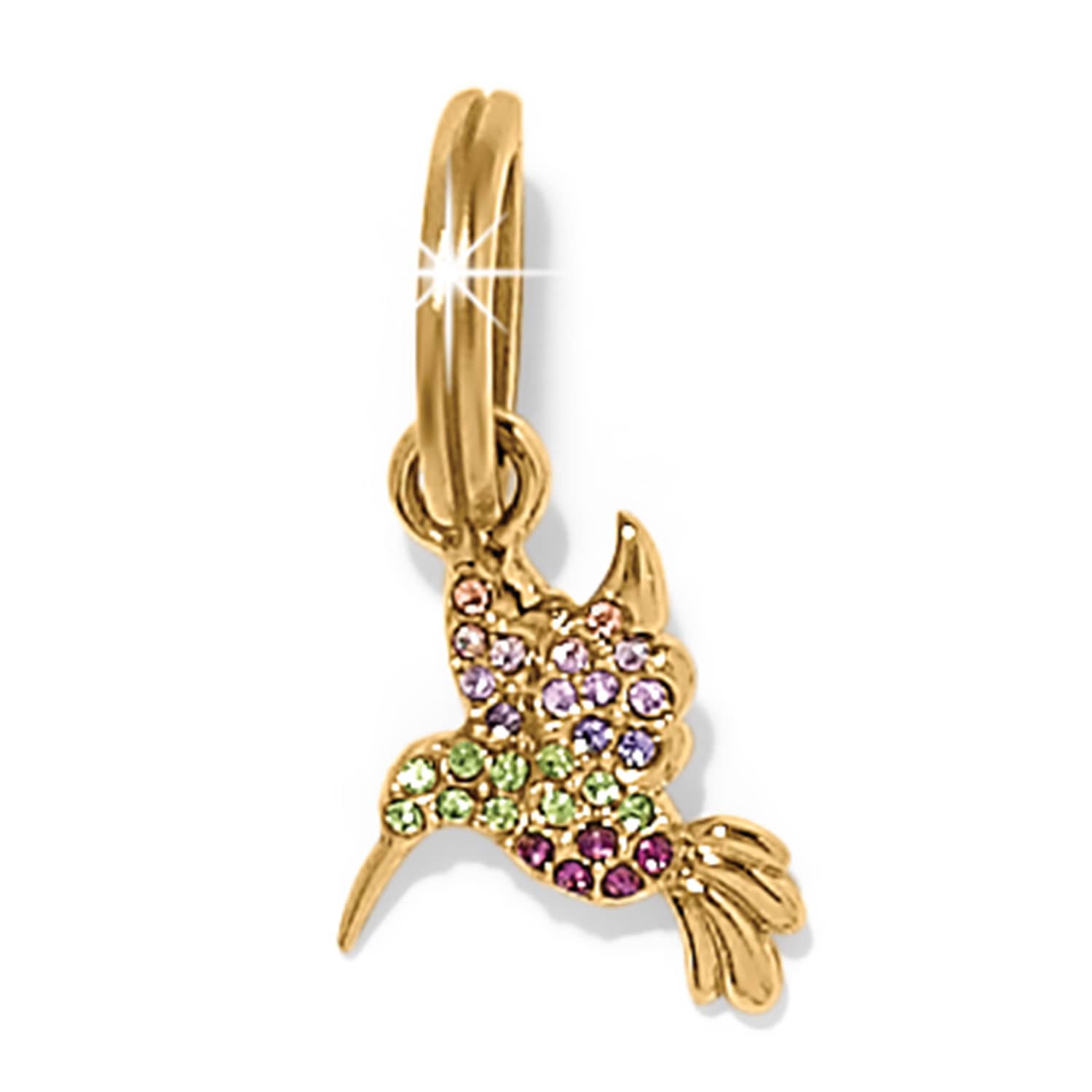 Enchanting Gem Hummingbird Charm gold-multi 1