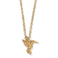 Enchanting Gem Hummingbird Necklace