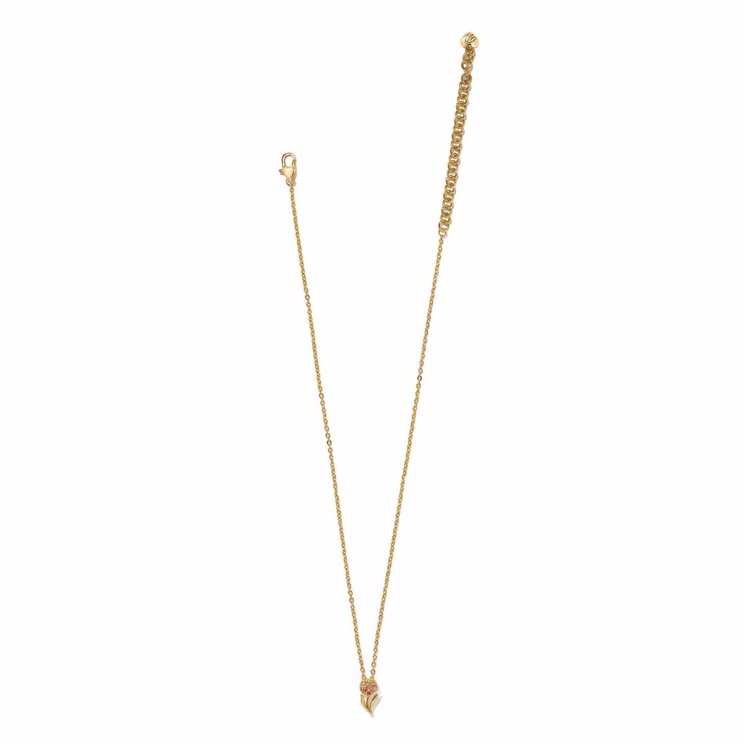 Enchanting Gem Tulip Necklace