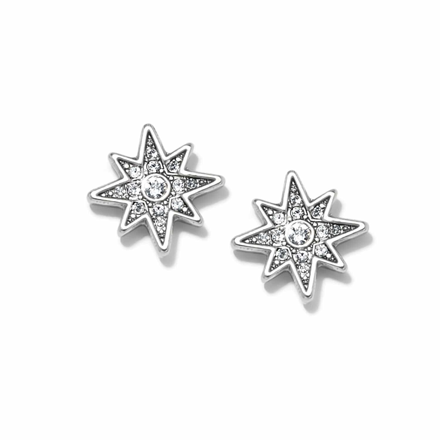 Enchanting Star Post Earrings silver 1