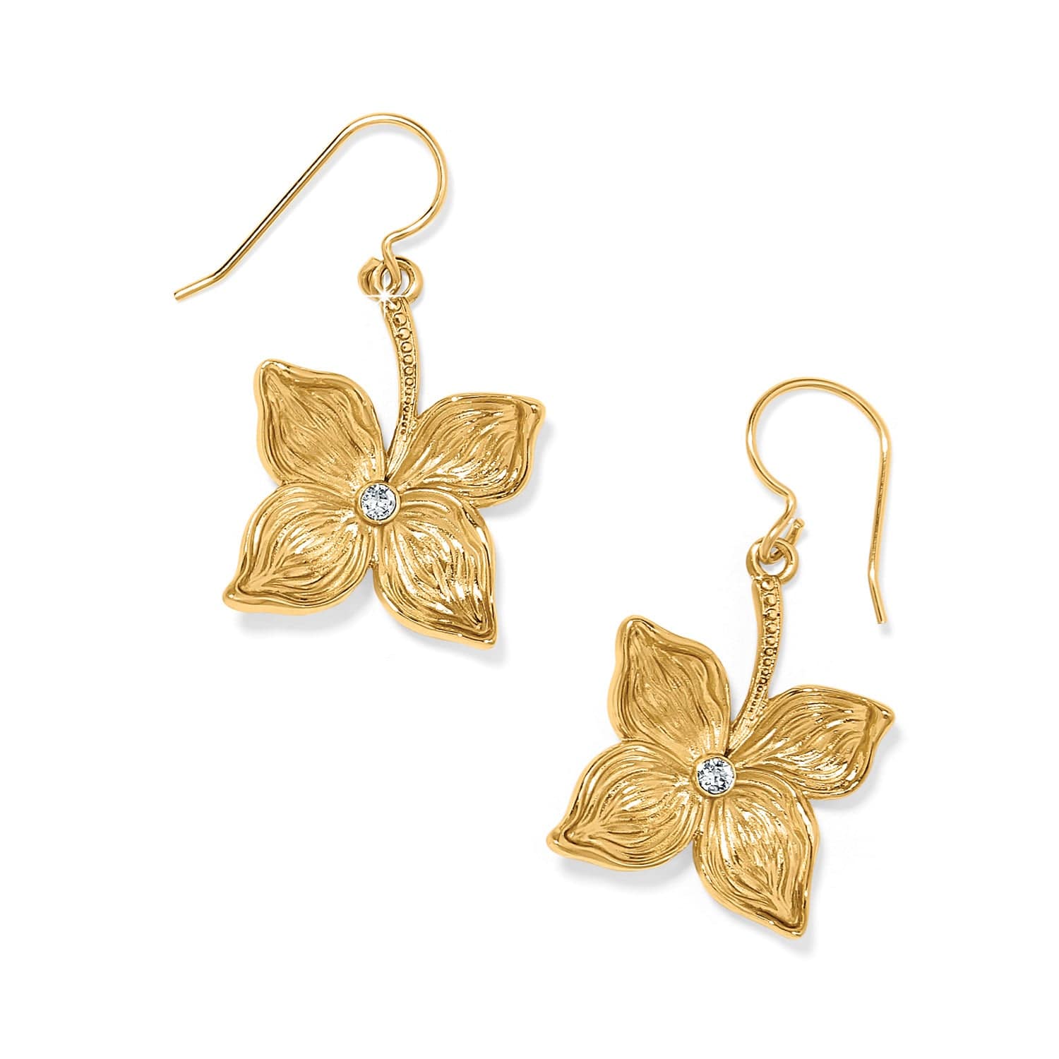 Everbloom Flower French Wire Earrings - Brighton