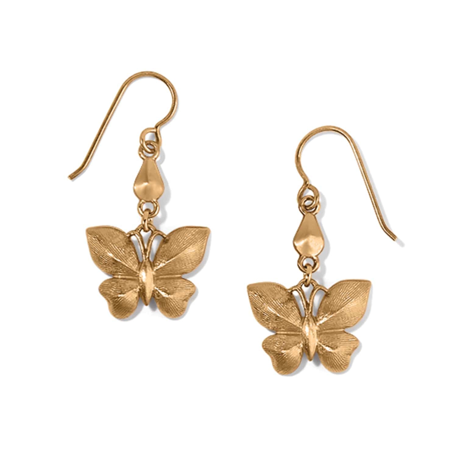 Everbloom Flutter French Wire Earrings gold 2
