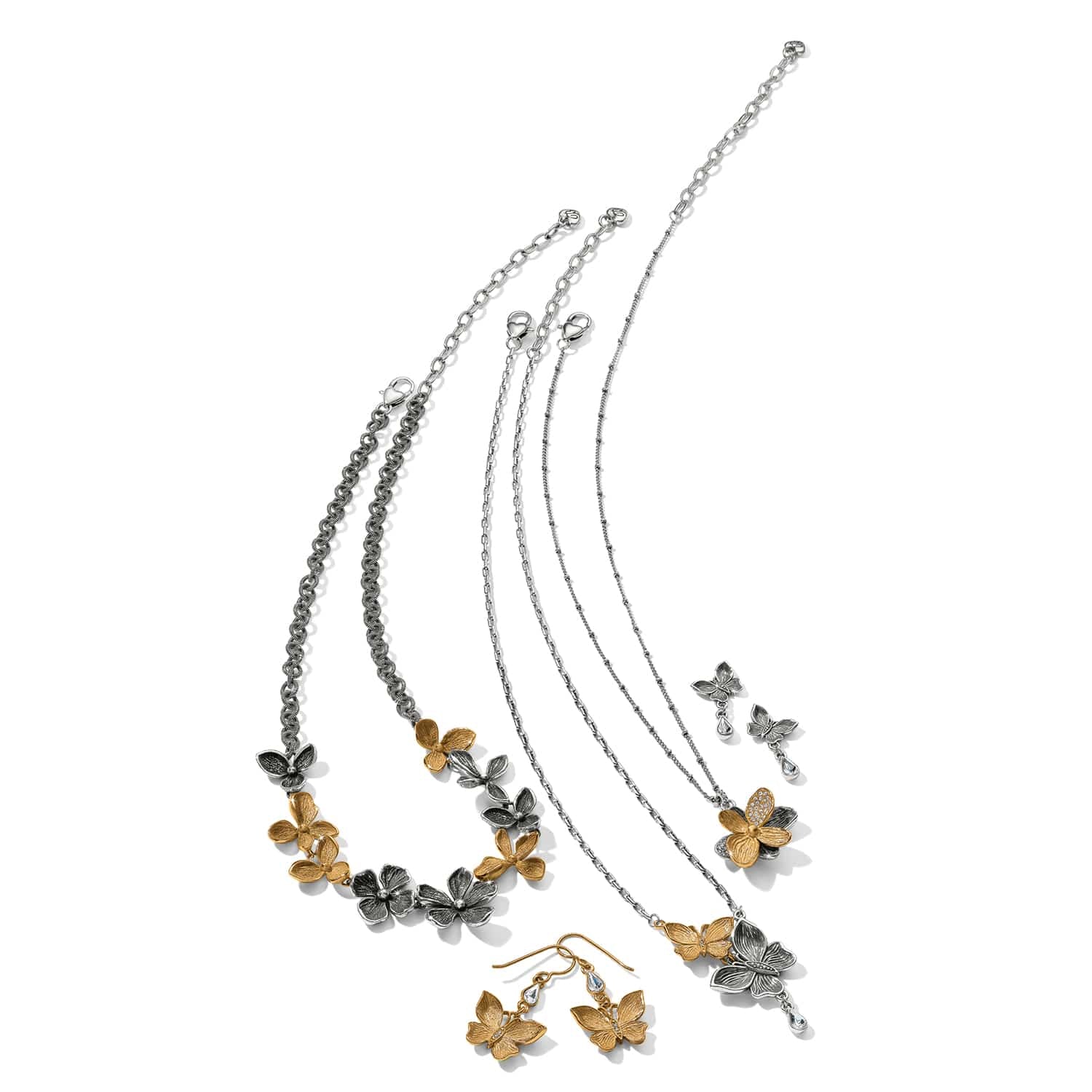 Everbloom Flutter French Wire Earrings gold 3