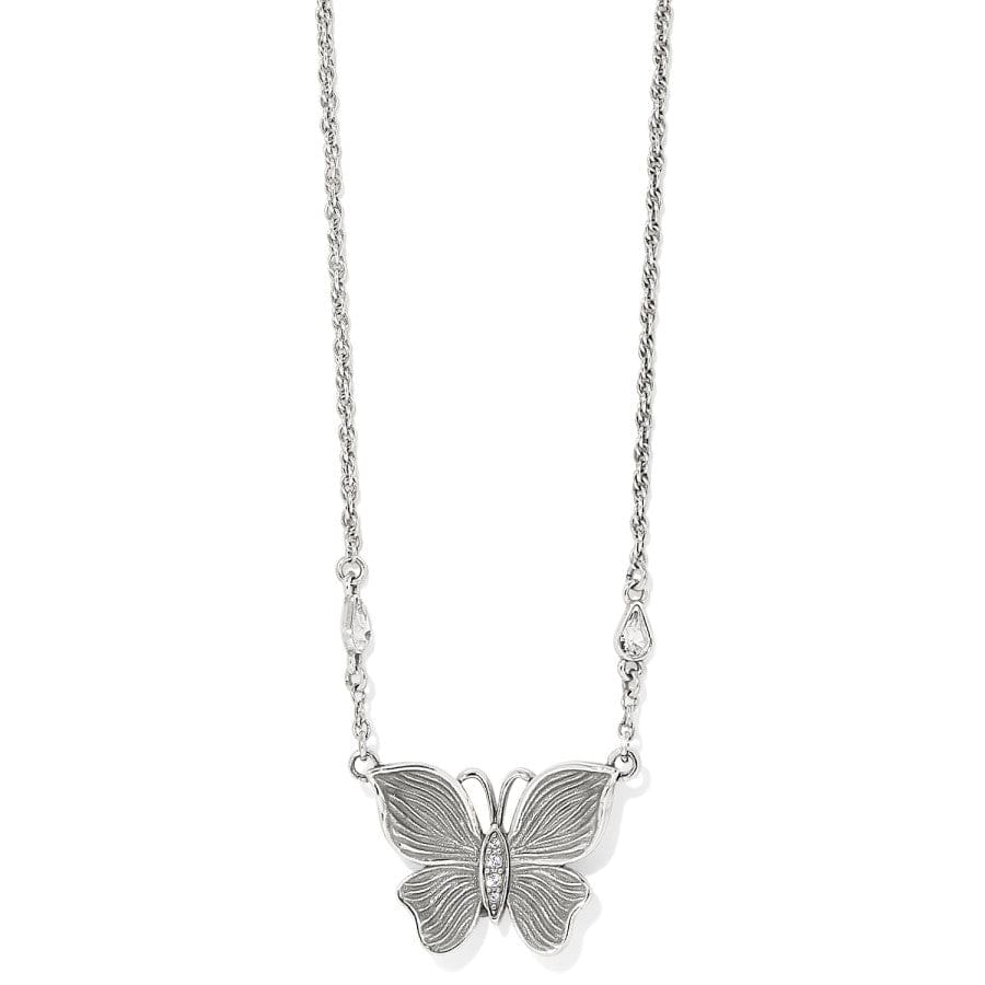 Everbloom Flutter Pendant Necklace silver 1