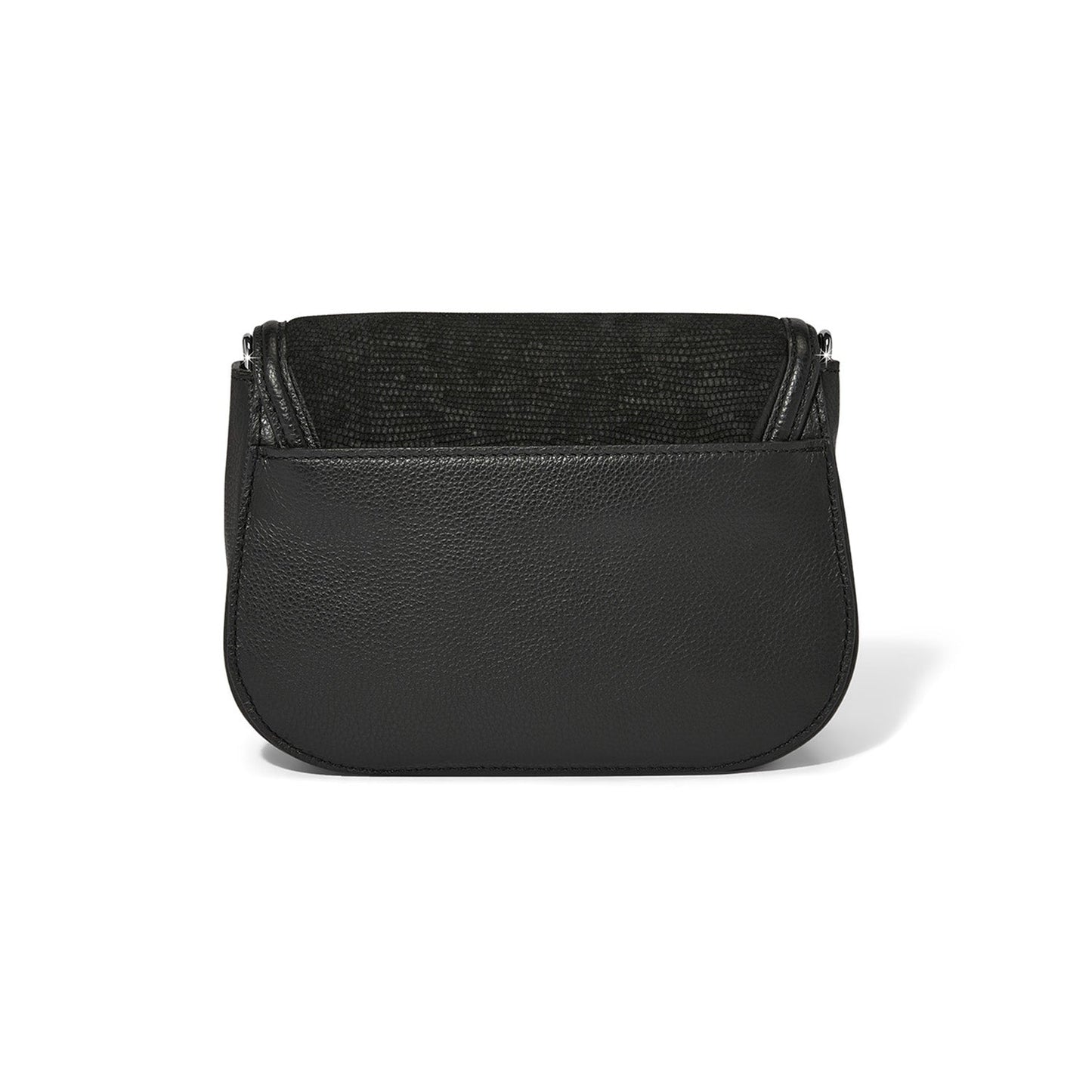 Everbloom Noir Arlo Flap Cross Body Bag