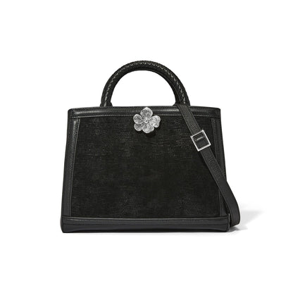 Everbloom Noir Grenson Medium Satchel