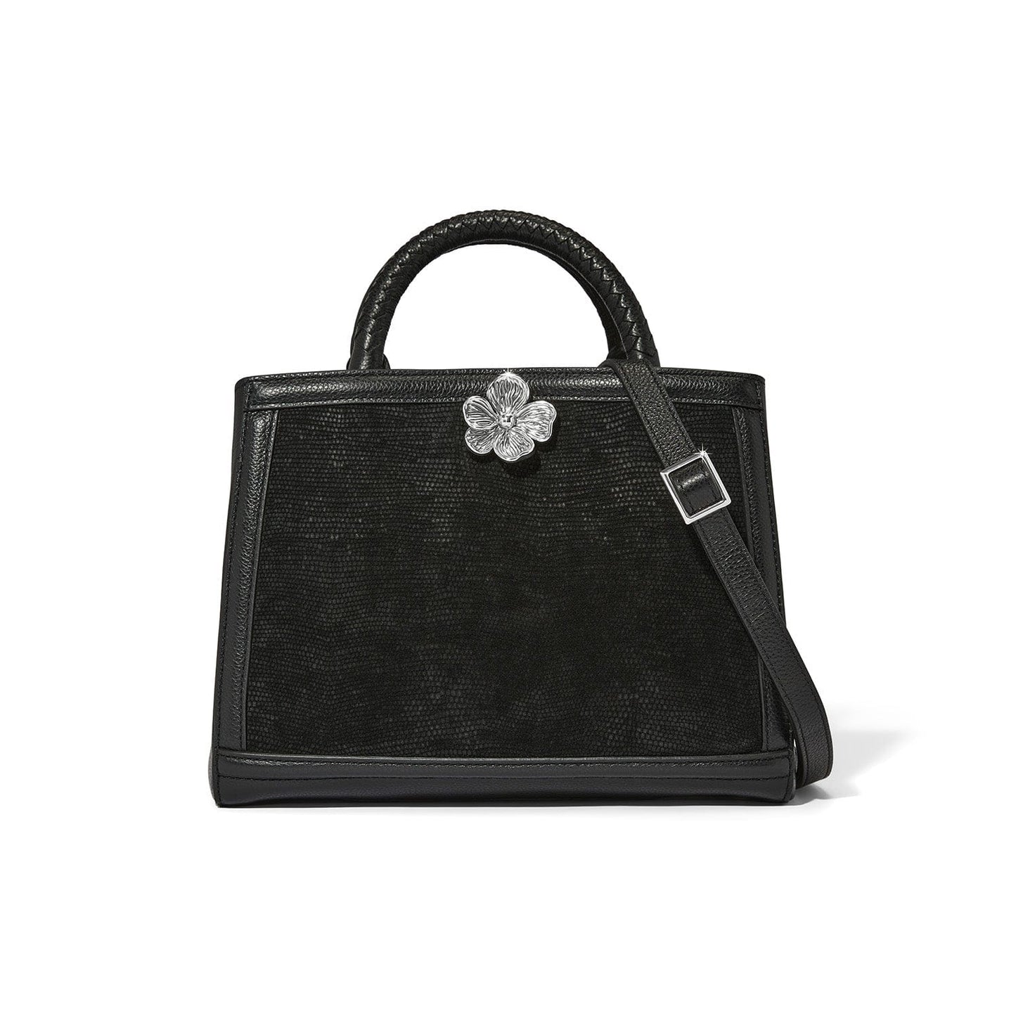 Everbloom Noir Grenson Medium Satchel