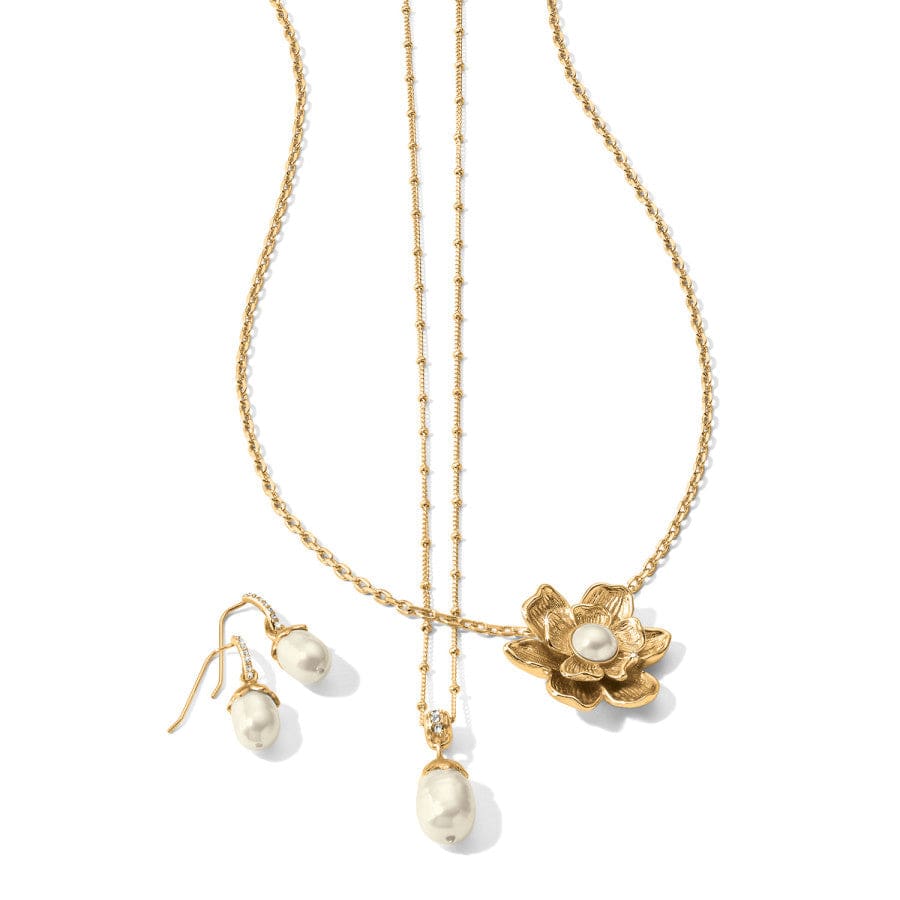 Everbloom Pearl Drop Necklace gold-pearl 8
