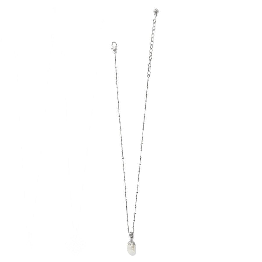 Everbloom Pearl Drop Necklace silver-pearl 6