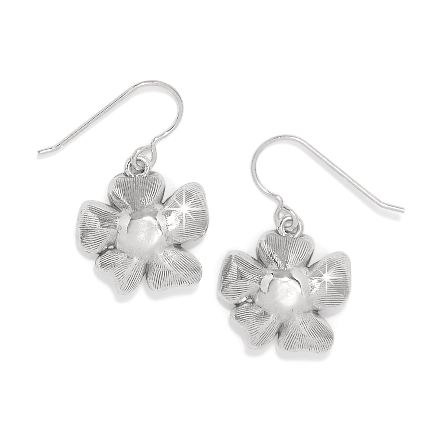 Everbloom Pearl French Wire Earrings silver-ruby 2