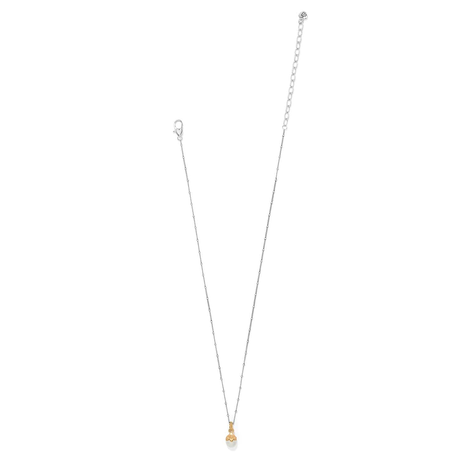 Everbloom Pearl Petite Necklace gold-pearl 2