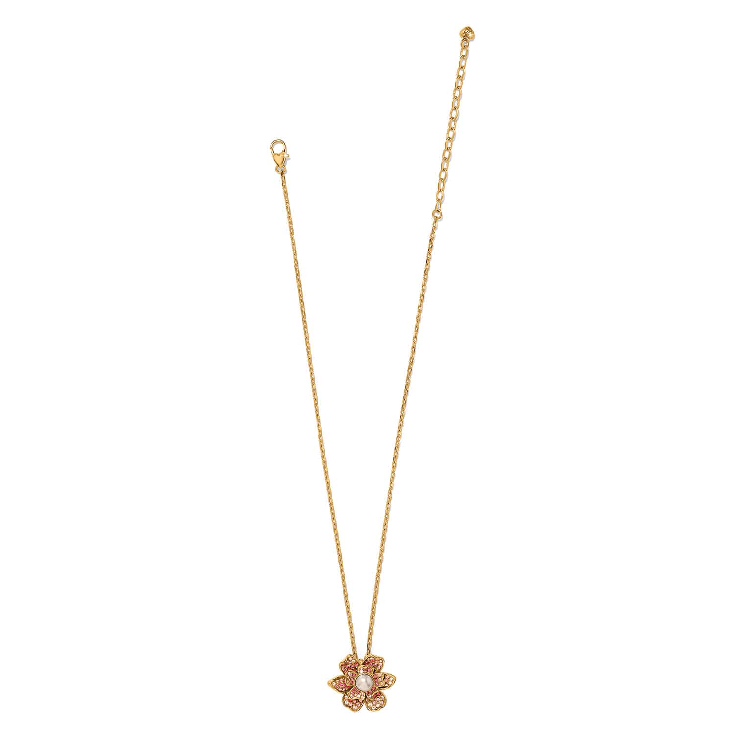 Everbloom Pearl Pink Necklace gold-pink 3