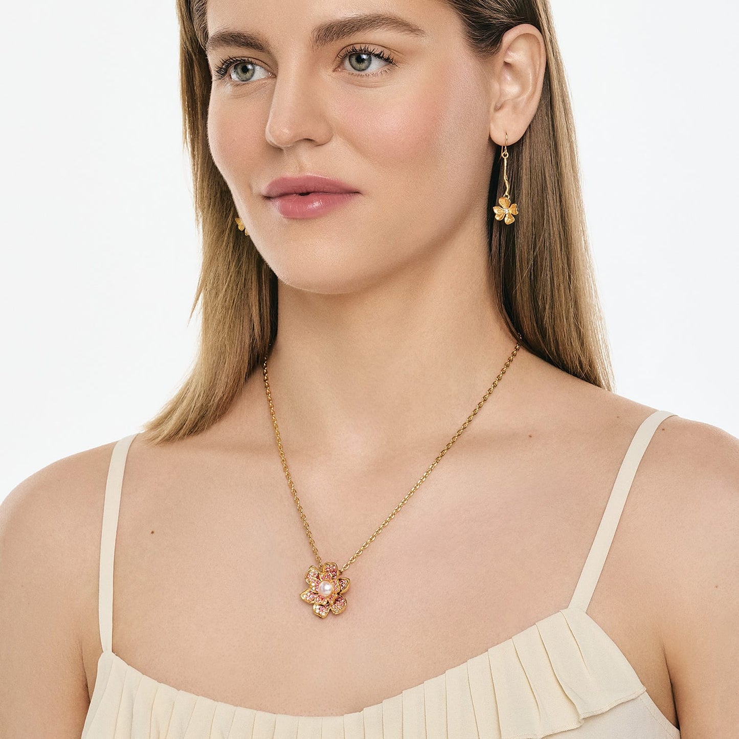 Everbloom Pearl Pink Necklace