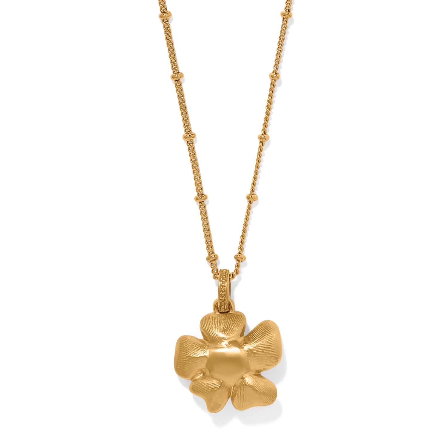 Everbloom Pearl Pink Short Necklace gold-pink 2