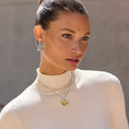 Everbloom Gold Petal Hoop Earrings main image 1