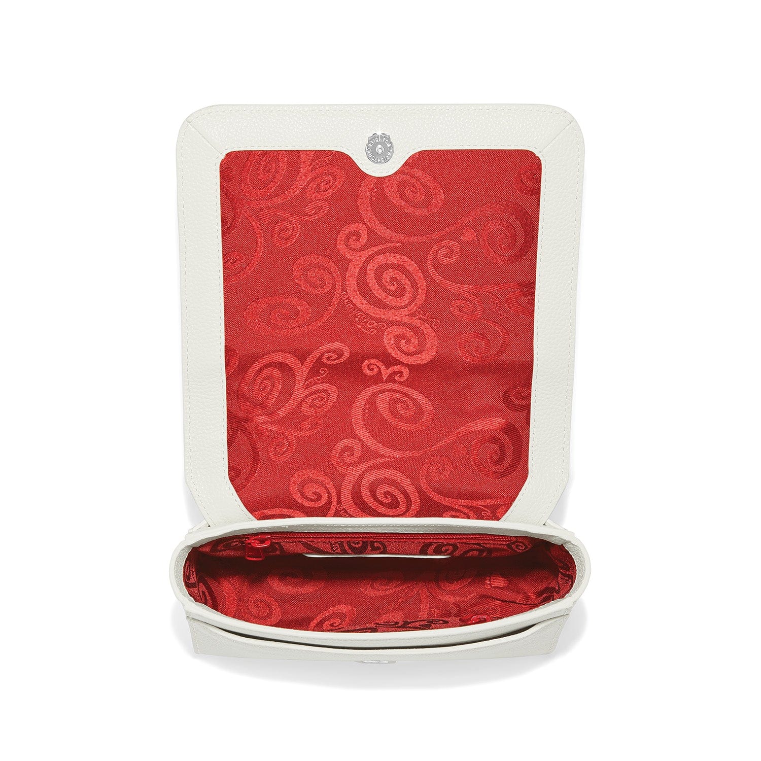Everbloom Ruby Essie Flap Bag white-red 2