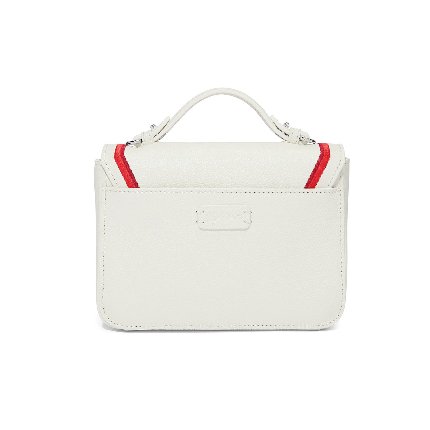 Everbloom Ruby Essie Flap Bag white-red 3