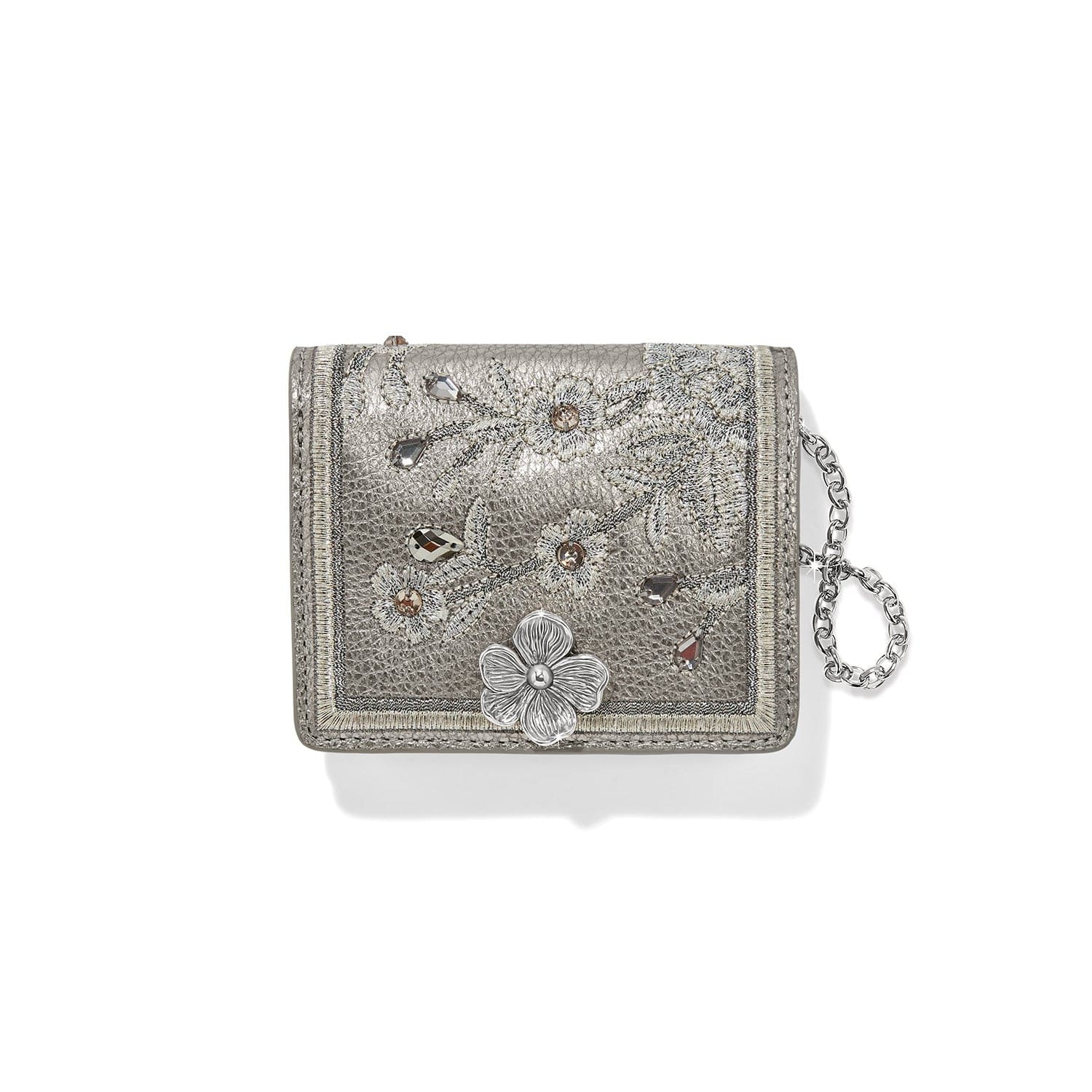 Everbloom Shimmer Small Wallet titanium 1