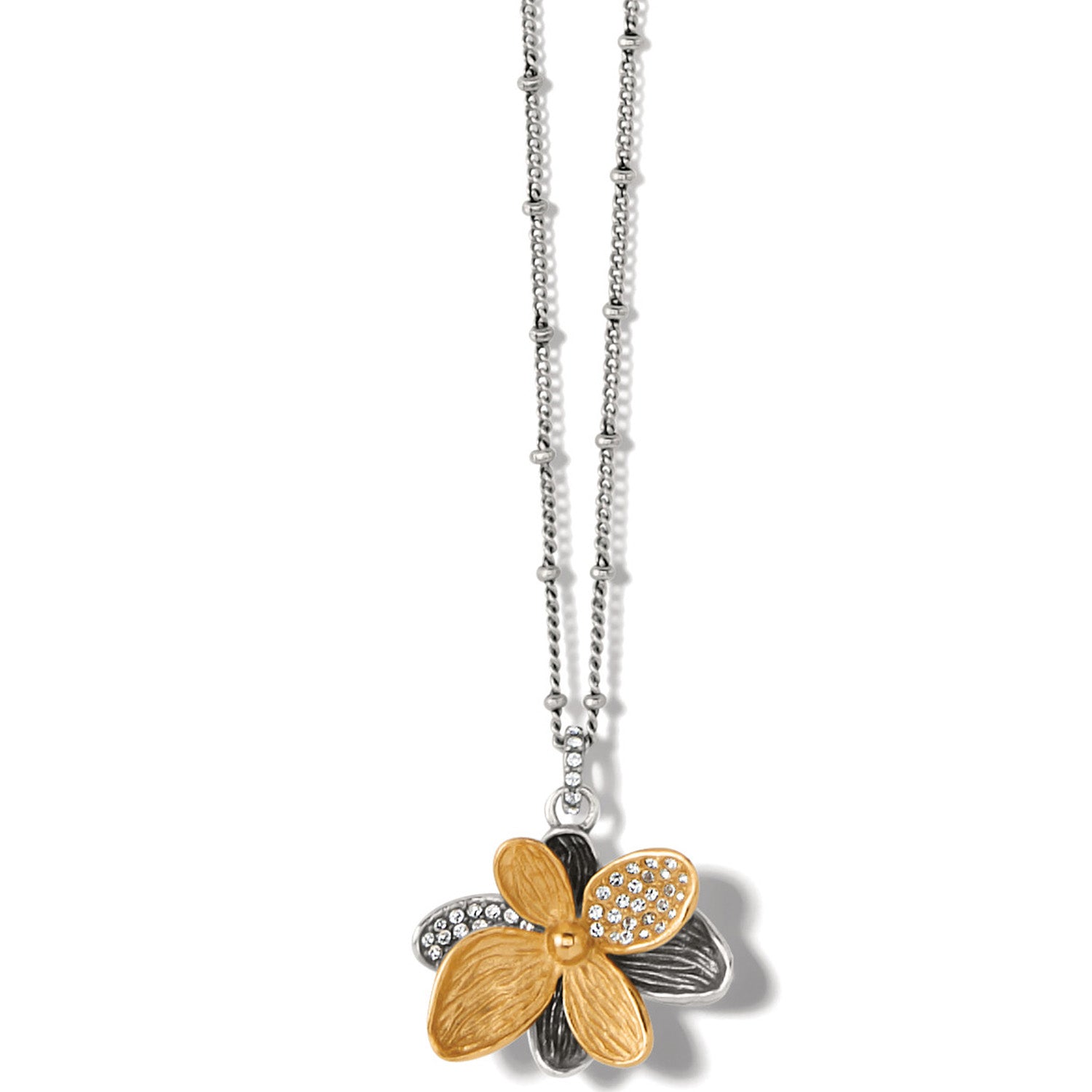 Everbloom Shine Necklace silver-gold 1