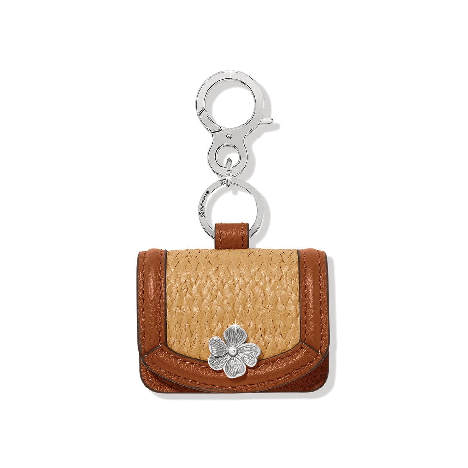 Everbloom Straw Handbag Fob luggage 1
