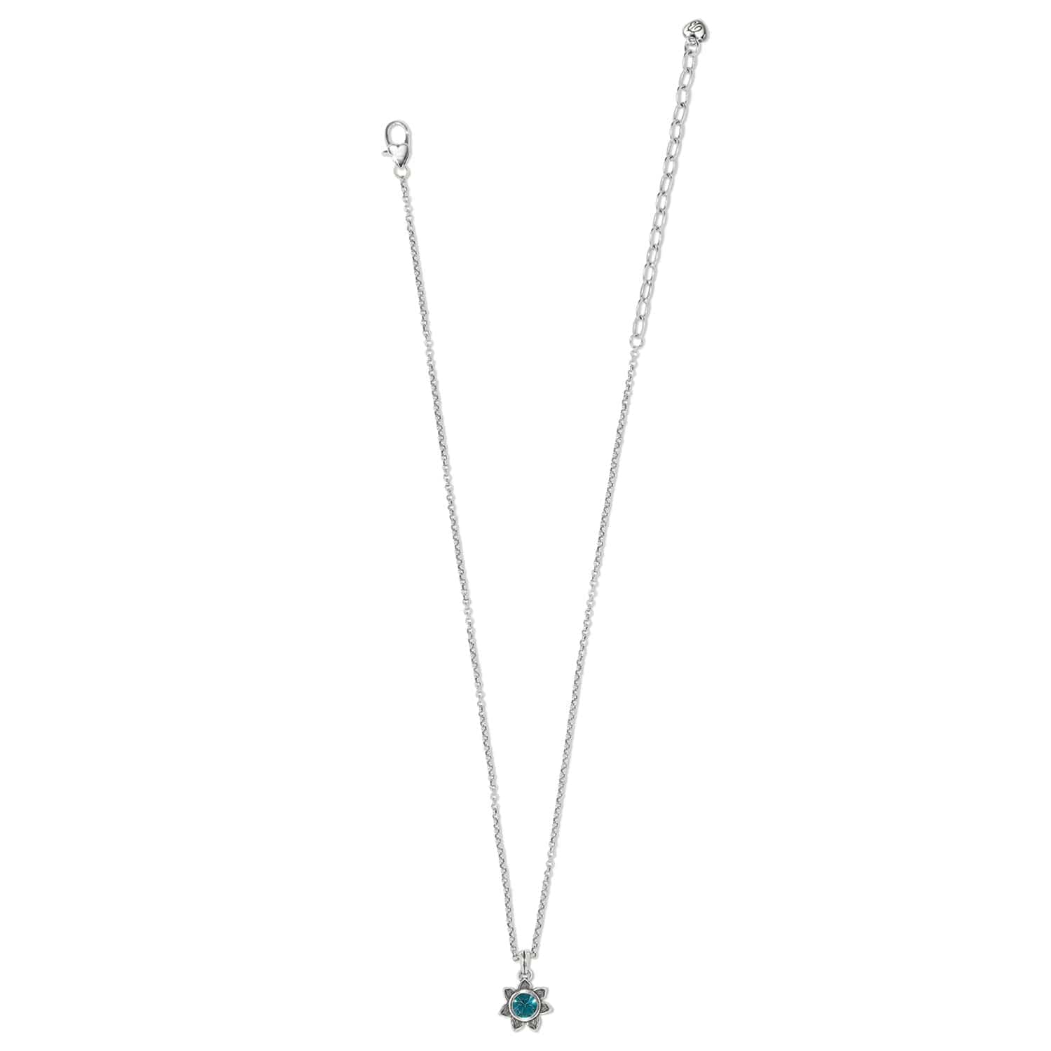 Everbloom Sunflower Necklace december-zircon 58