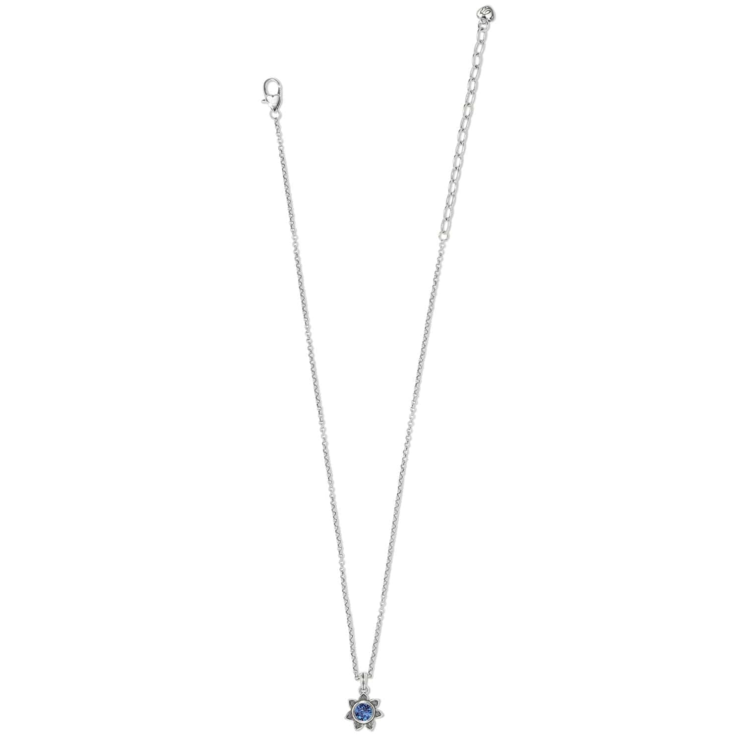 Everbloom Sunflower Necklace march-aqua 14