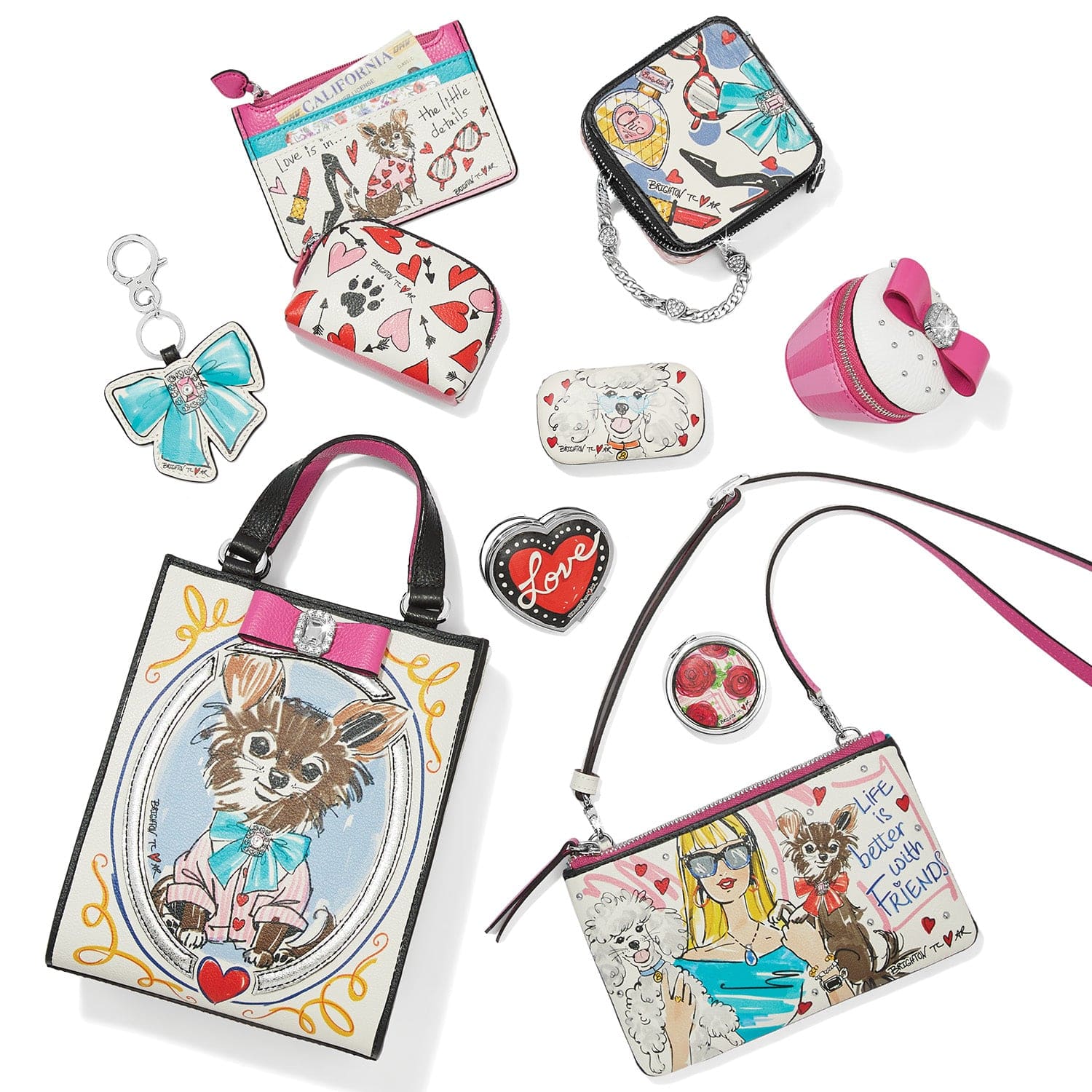 Fashionista Best Friends Furever Mini Tote - Brighton
