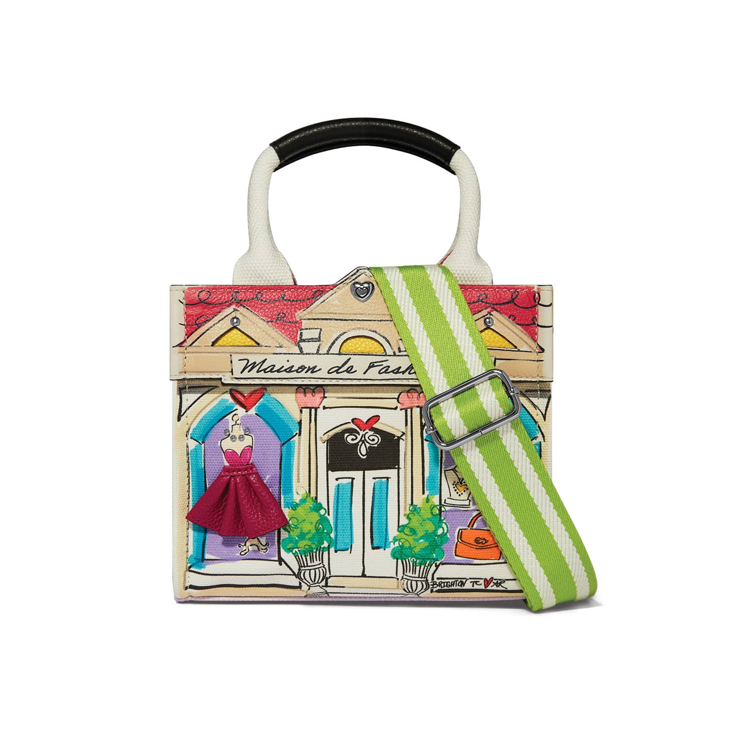 Fashionista Wanderlust Mini Canvas Tote multi 1