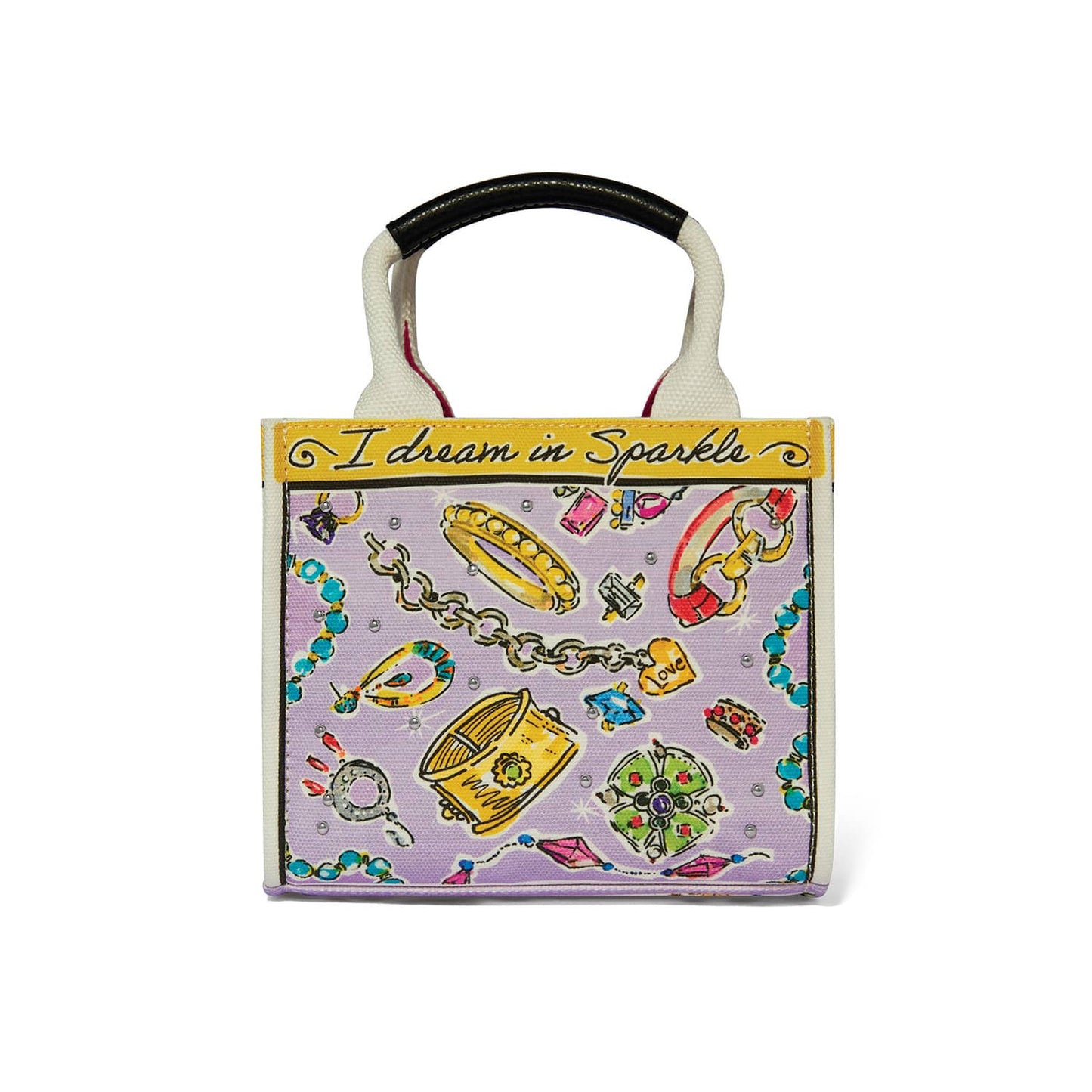 Fashionista Wanderlust Mini Canvas Tote