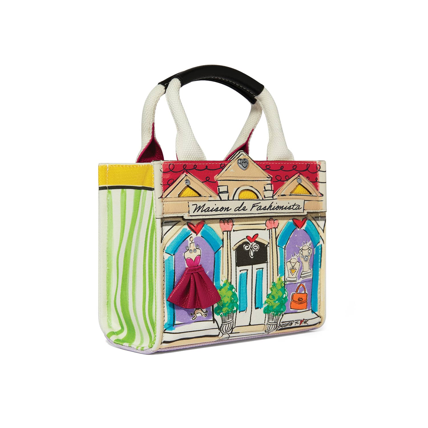 Fashionista Wanderlust Mini Canvas Tote multi 5