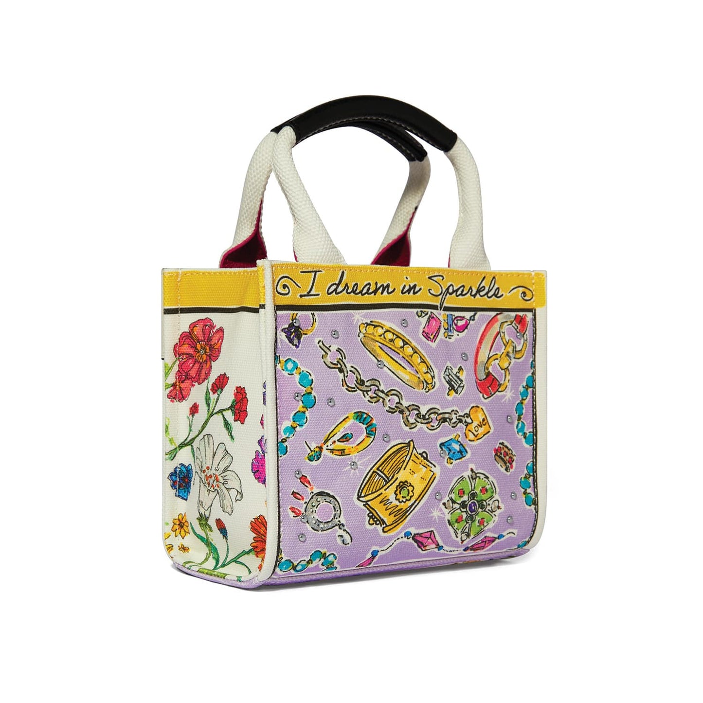 Fashionista Wanderlust Mini Canvas Tote
