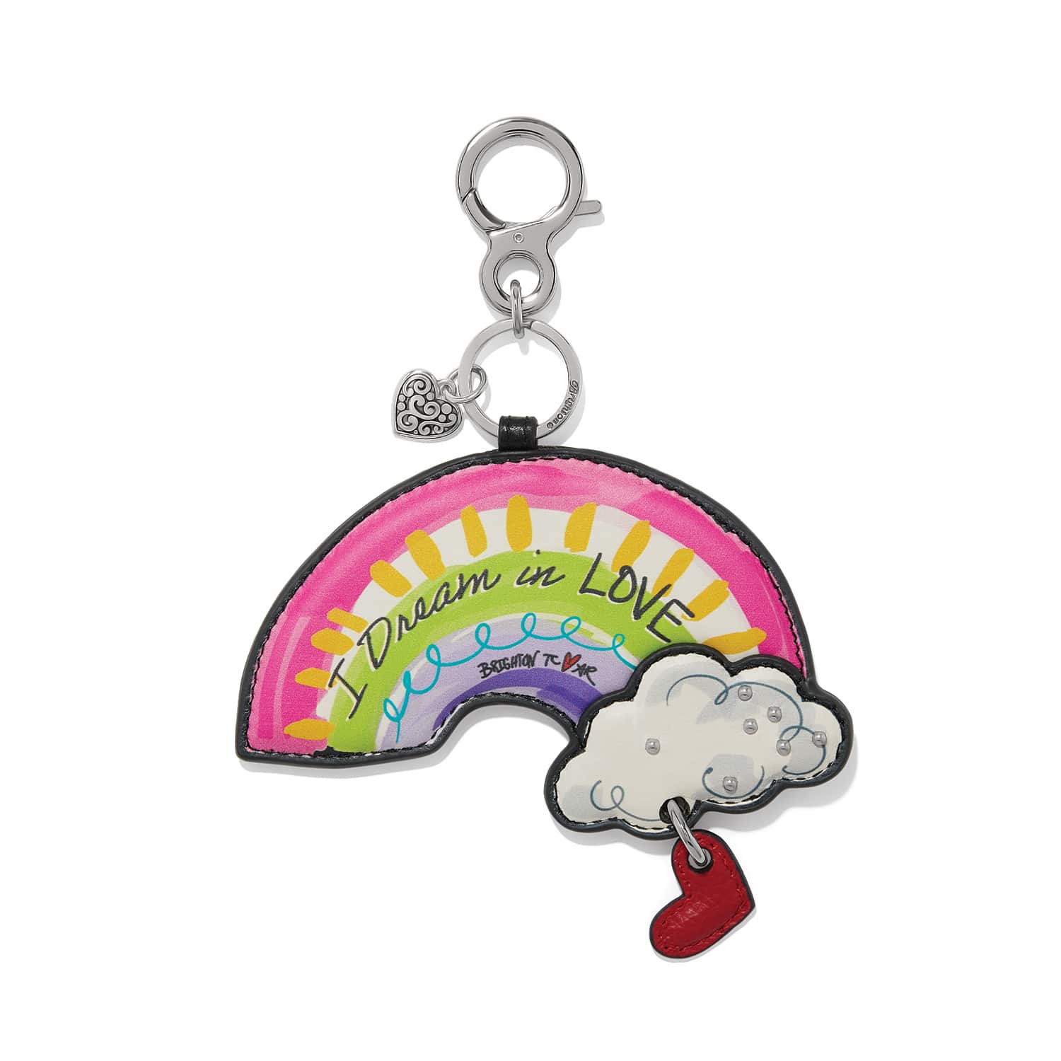 Fashionista Wanderlust Rainbow Charm Handbag Fob multi 1