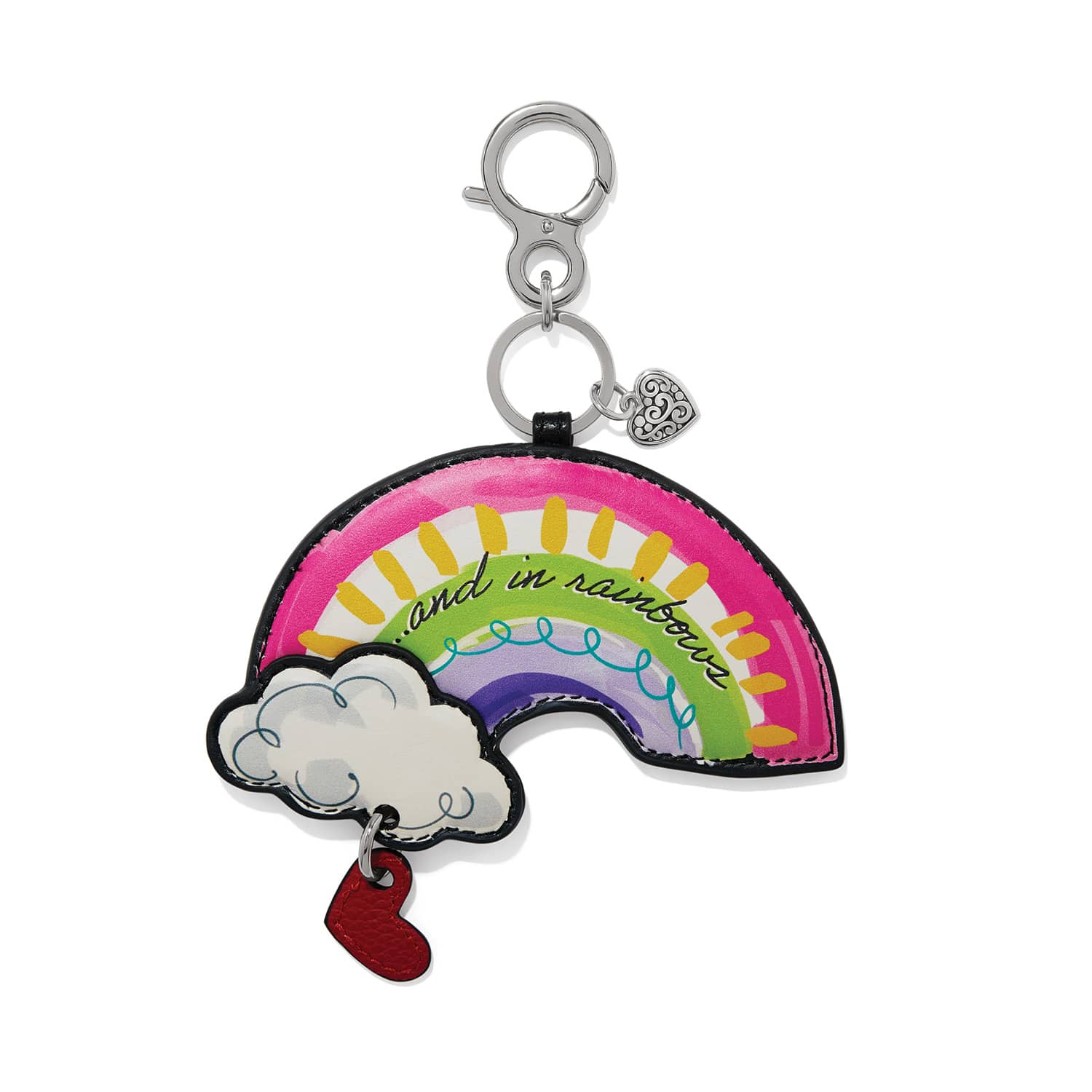 Fashionista Wanderlust Rainbow Charm Handbag Fob multi 2