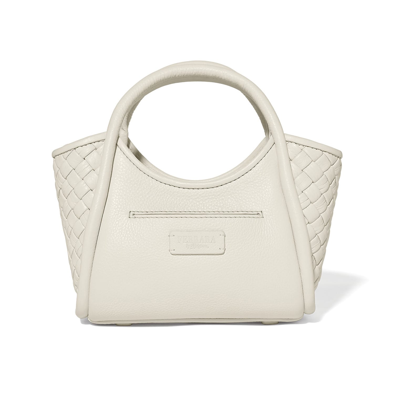 Felicia Small Satchel shoe-white 3
