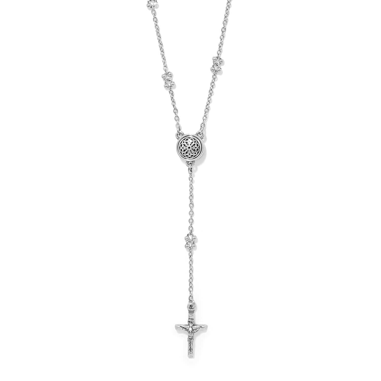 Ferrara Cross Y Necklace silver 1