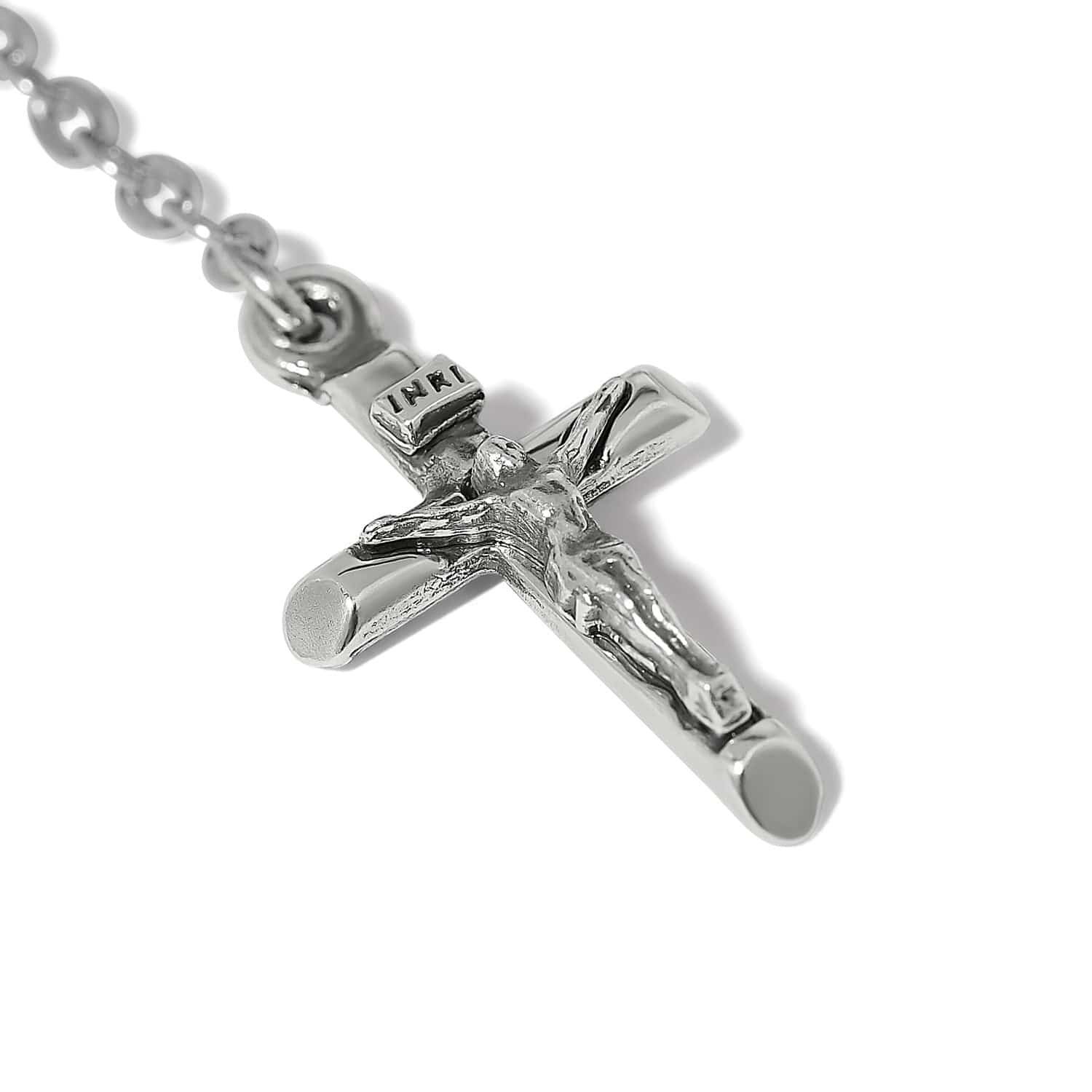 Ferrara Cross Y Necklace silver 3