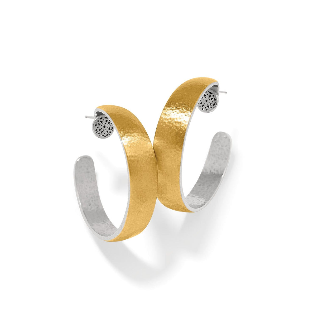 Ferrara Entrata Gold Hoop, Medium