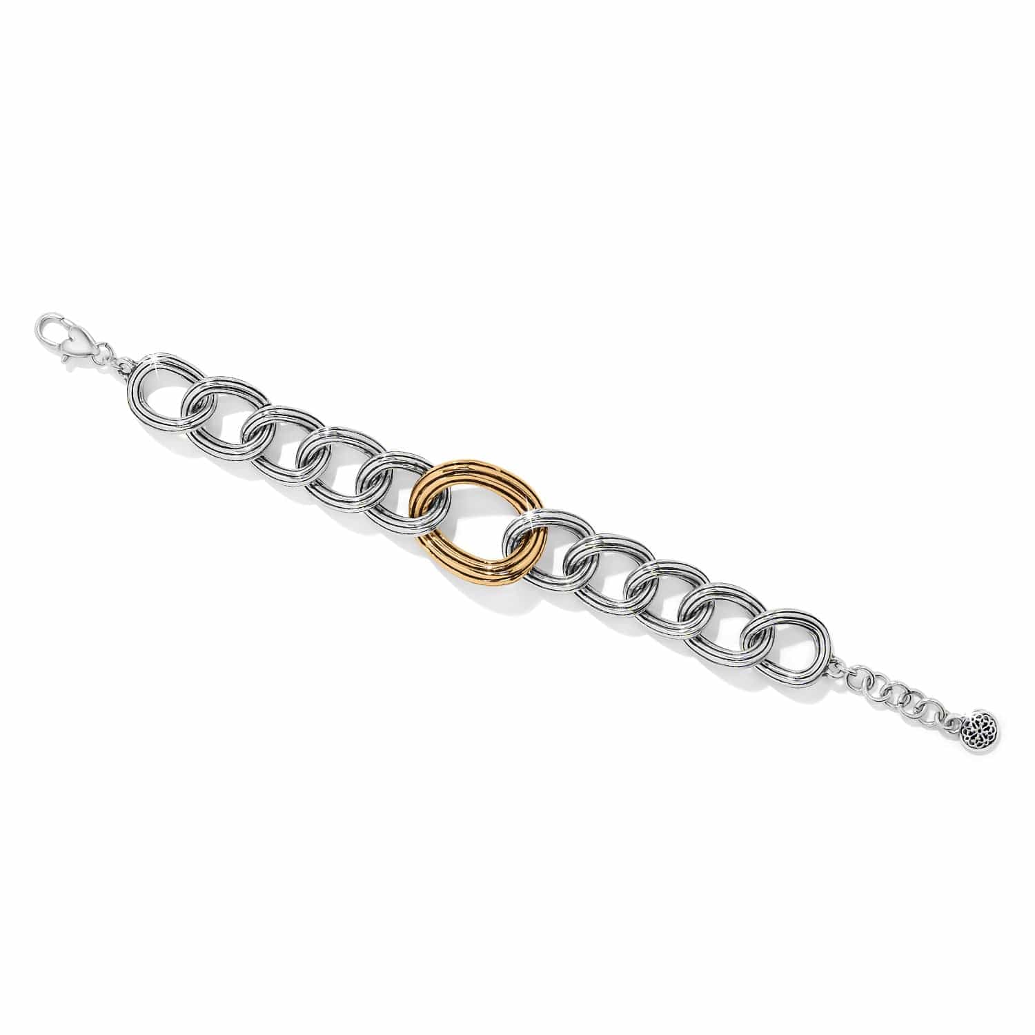 Ferrara Eterna Link Bracelet silver-gold 2