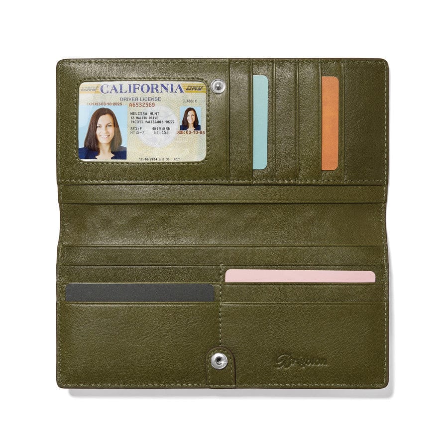 Ferrara La Bellezza Slim Folio Wallet verde 3
