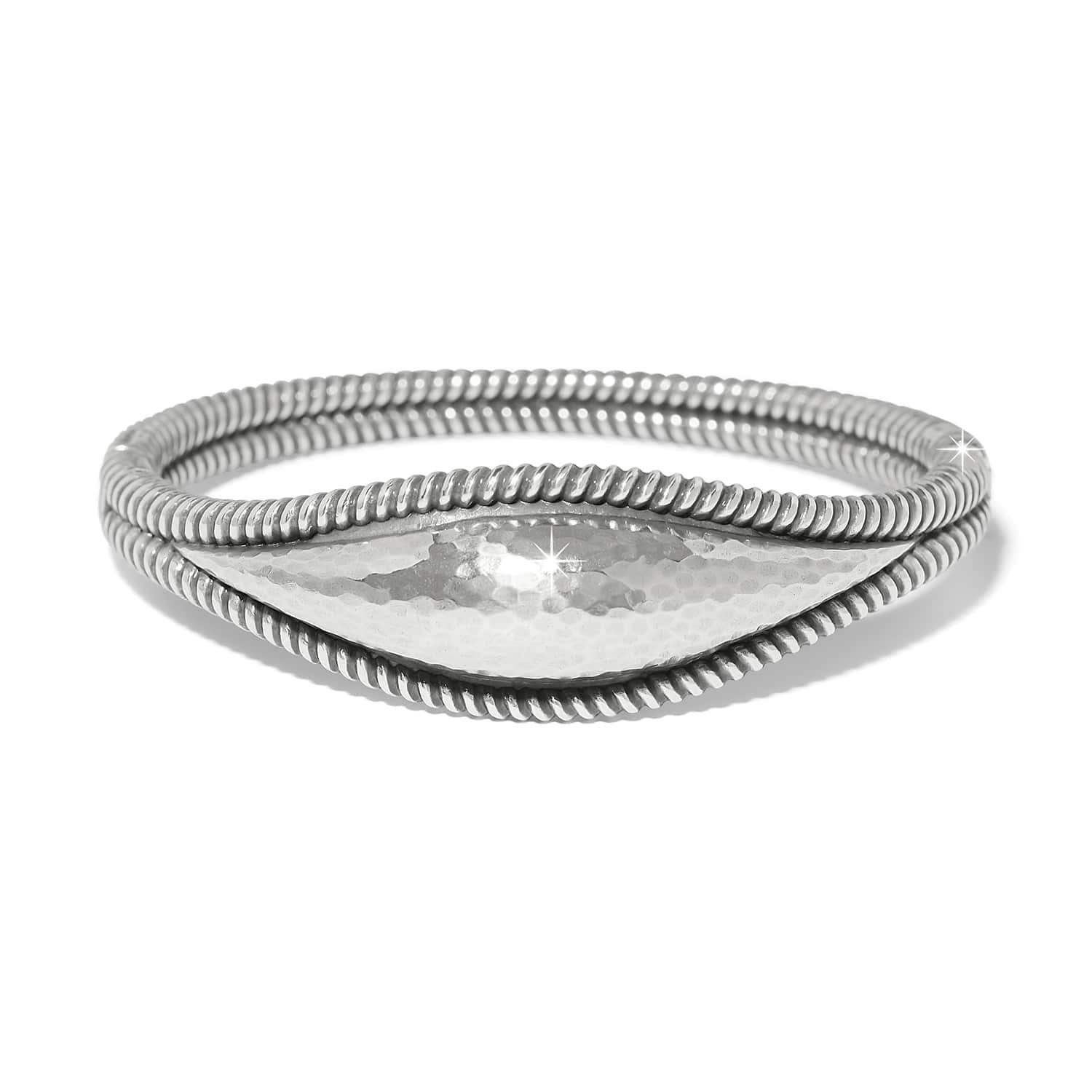 Ferrara Lacrima Hinged Bracelet silver 1