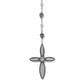 Ferrara Lacrima Rosary Necklace